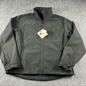 Rothco Softshell Jacket Men XL Black Waterproof Tactical Combat Gear 9834 NEW